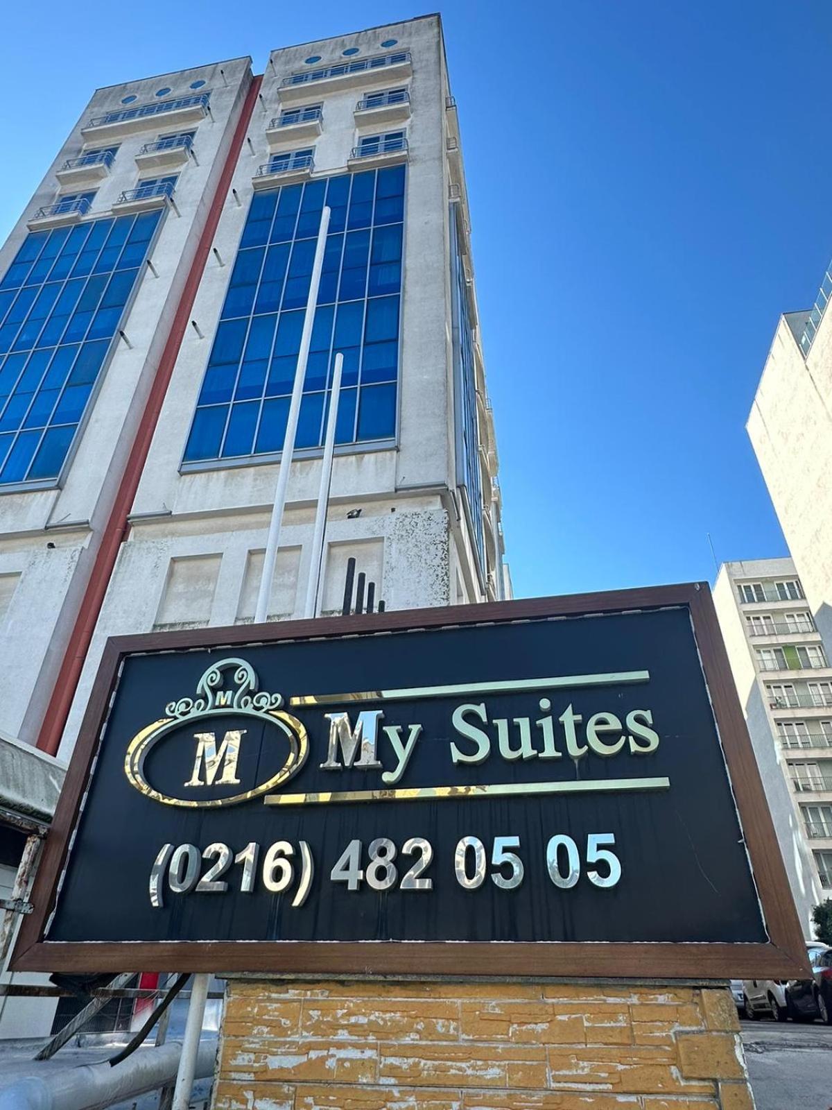 Myy Suites Hotel Istanbul Bagian luar foto